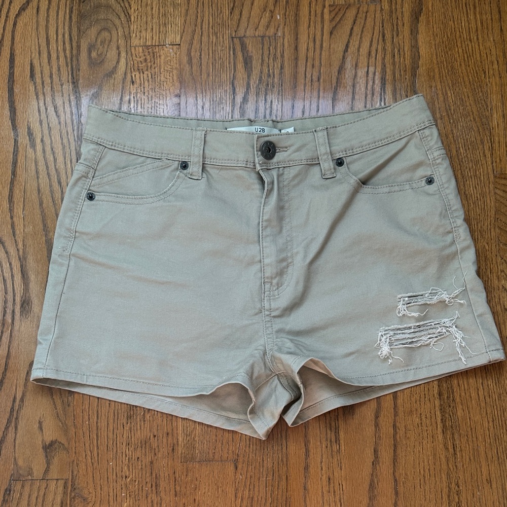 Stylish Tan Women Shorts